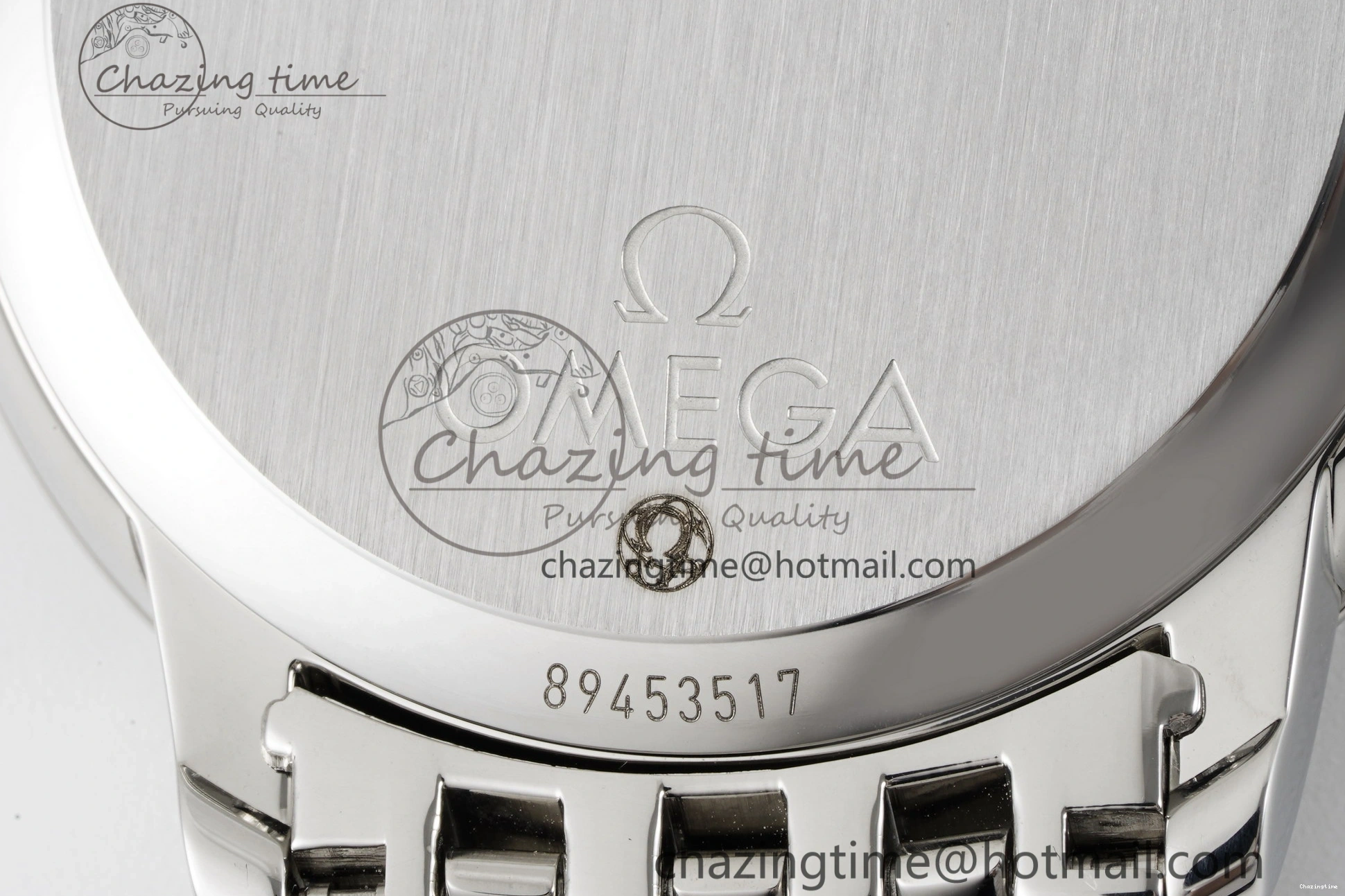 0319 De Ville SS TWF 1:1 Best Edition Silver Dial on SS Bracelet MIYOTA Practical 7836